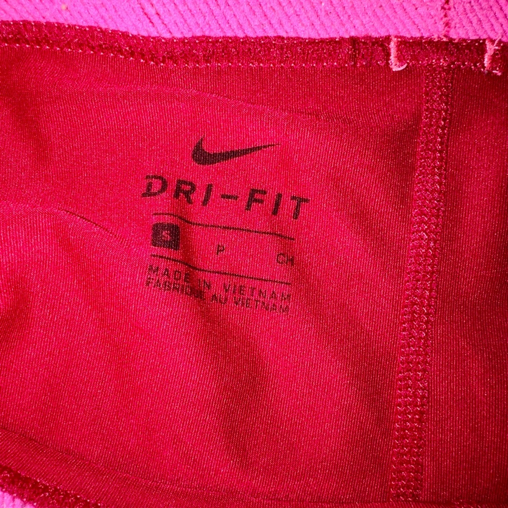 Nike Pro Women's Shorts Trio - Red, Black, Olive - Picture 10 of 10